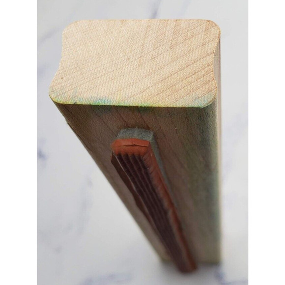 Stampin' Up Many Lines 6 Inch Border Wood Mounted Rubber Stamp - Picture 3 of 7